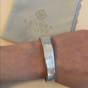 Kendra Scott MOP ivory bracelet cuff